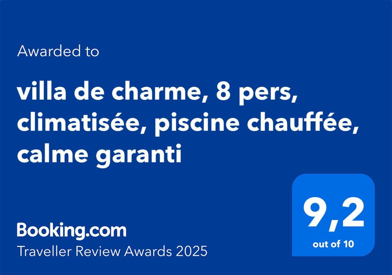 Villa De Charme, 8 Pers, Climatisee, Piscine Chauffee, Calme Garanti Рокбрюн-сюр-Аржан Екстер'єр фото